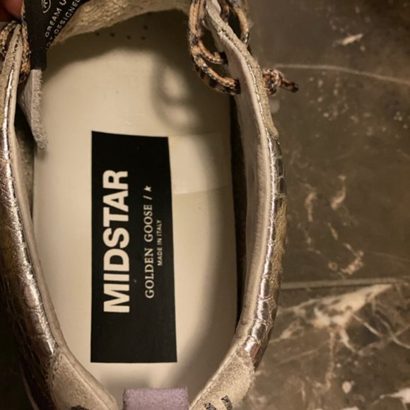 GGDB midstars 37/38/39 purple glitter w/ leopard laces - Picture 7 of 7